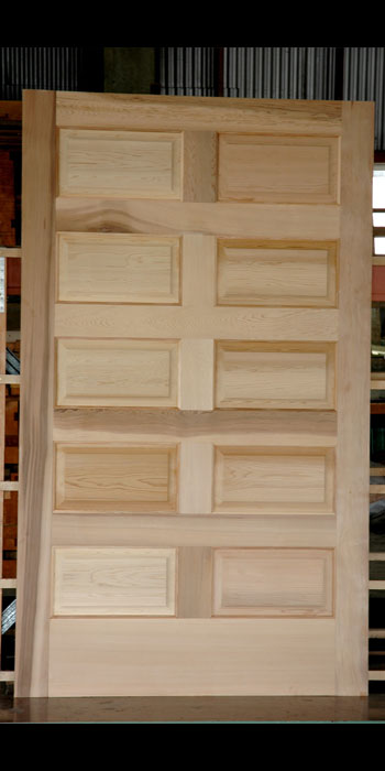 10 raised fielded panel door