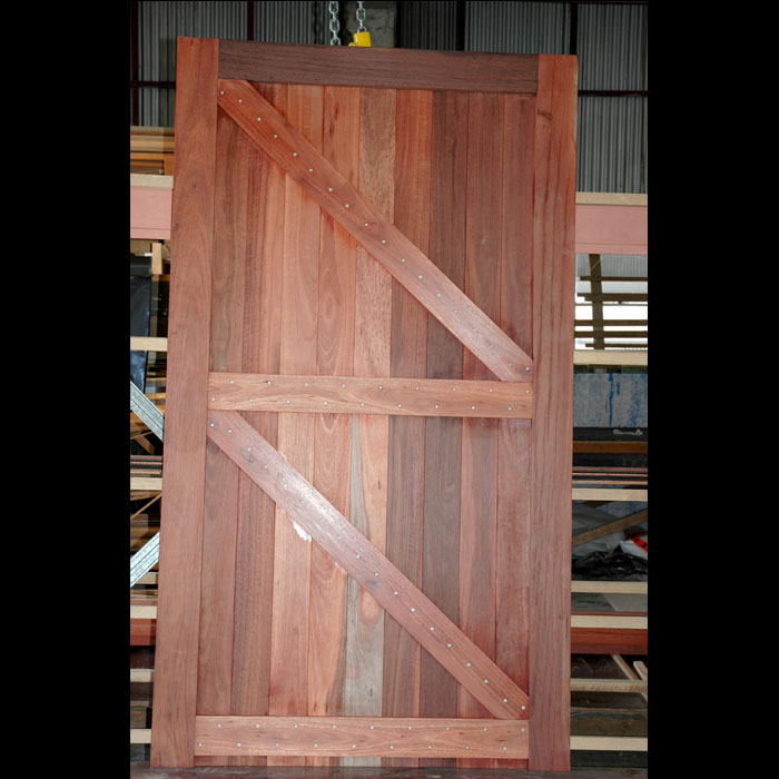 Ledge Brace Gate Jarrah