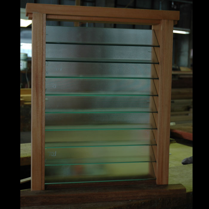 Fixed Blade Louvre Window