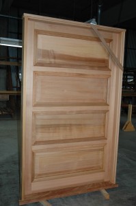 wide four panel door