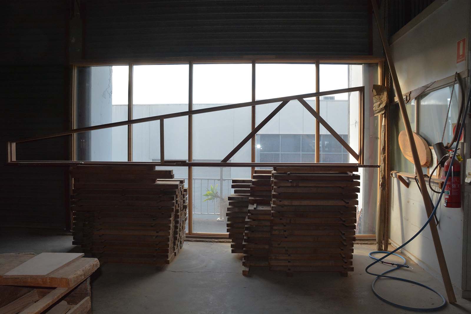 Raking Head fixed glass