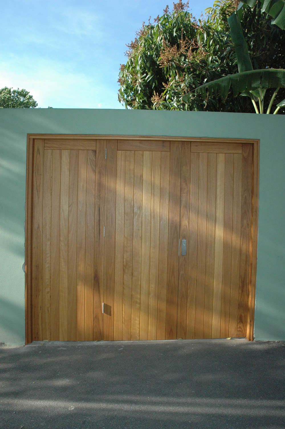 Triple Blackbutt Doors External