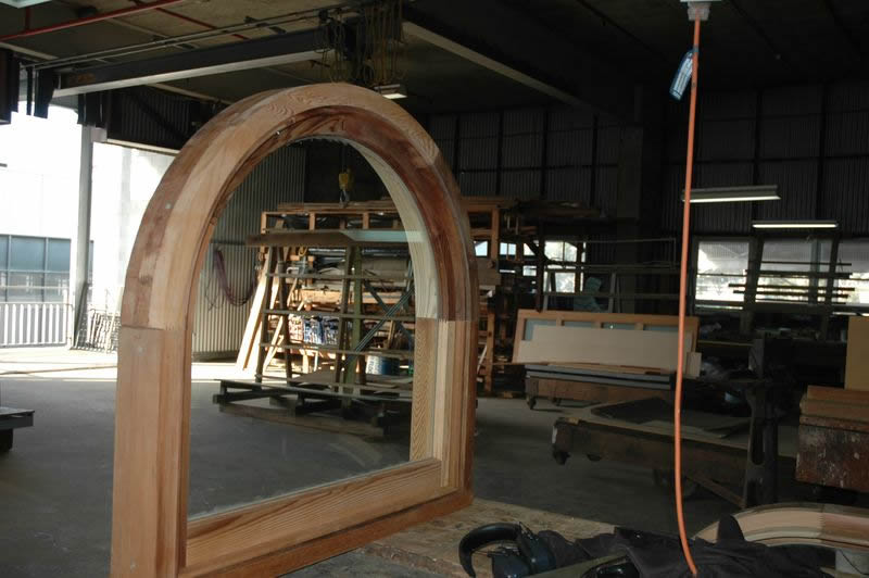 Curved Frame with Fixed